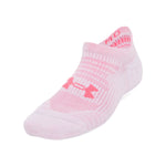 Women's Under Armour Play Up No Show Tab Socks 3-Pack - 672 - PINK