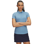 Women's Under Armour Playoff Short Sleeve Polo - 418 - BLUE SMOKE