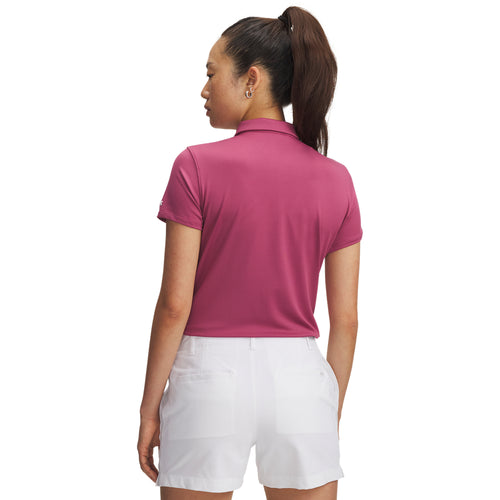 Women's Under Armour Playoff Short Sleeve Polo - 659 - FUCHSIA PINK