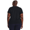 Women's Under Armour Plus Sportstyle Logo T-Shirt - 002 - BLACK