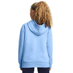 Women's Under Armour Rival Big Logo Fleece Hoodie - 465 - HORIZON BLUE