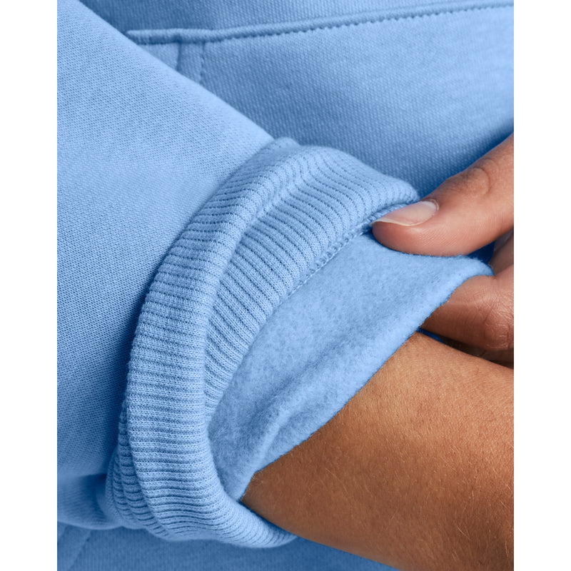 Women's Under Armour Rival Big Logo Fleece Hoodie - 465 - HORIZON BLUE