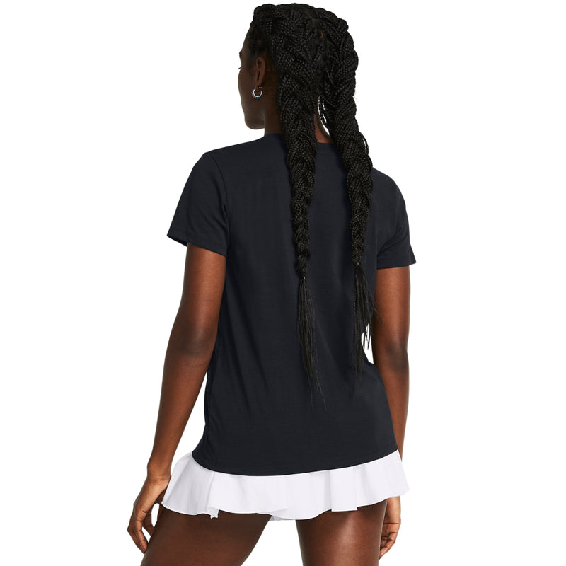 Women's Under Armour Rival Core T-Shirt - 001 - BLACK