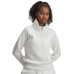 Women's Under Armour Rival Fleece 1/2 Zip - 023 - DOWNPOUR GREY