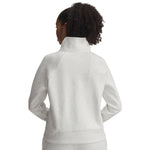 Women's Under Armour Rival Fleece 1/2 Zip - 023 - DOWNPOUR GREY