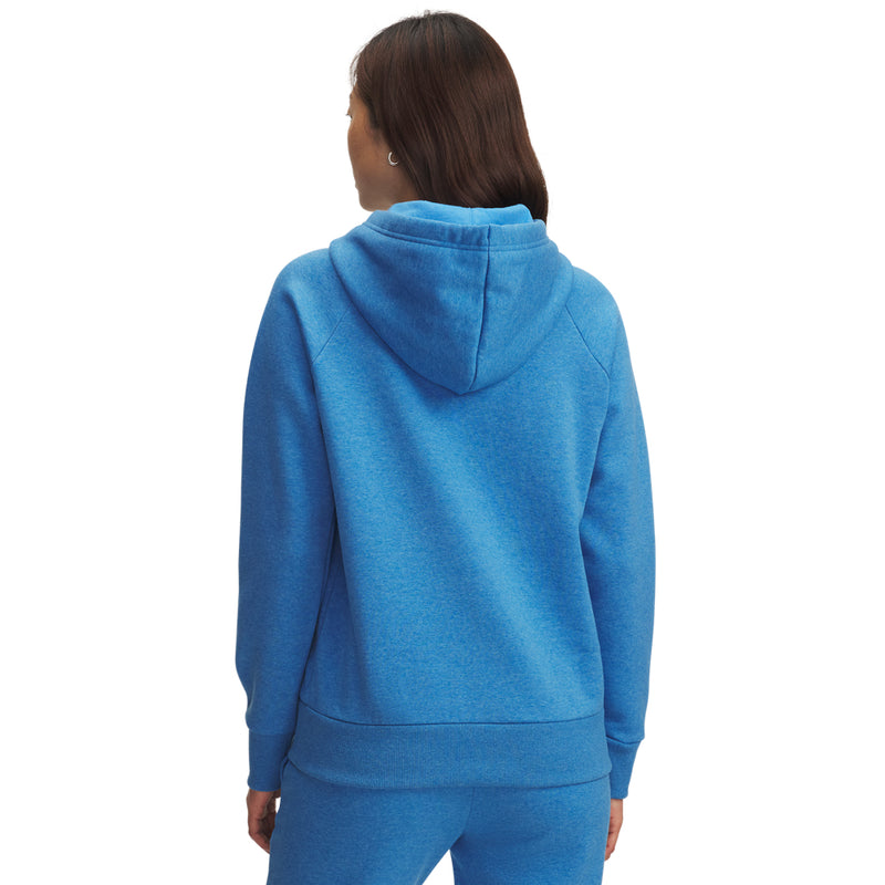 Women's Under Armour Rival Fleece Hoodie - 402 - BLUE ATLANTIS