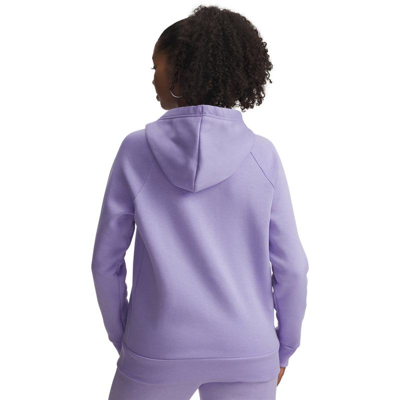 Women's Under Armour Rival Fleece Hoodie - 538 - TRANSPARENT PURPLE