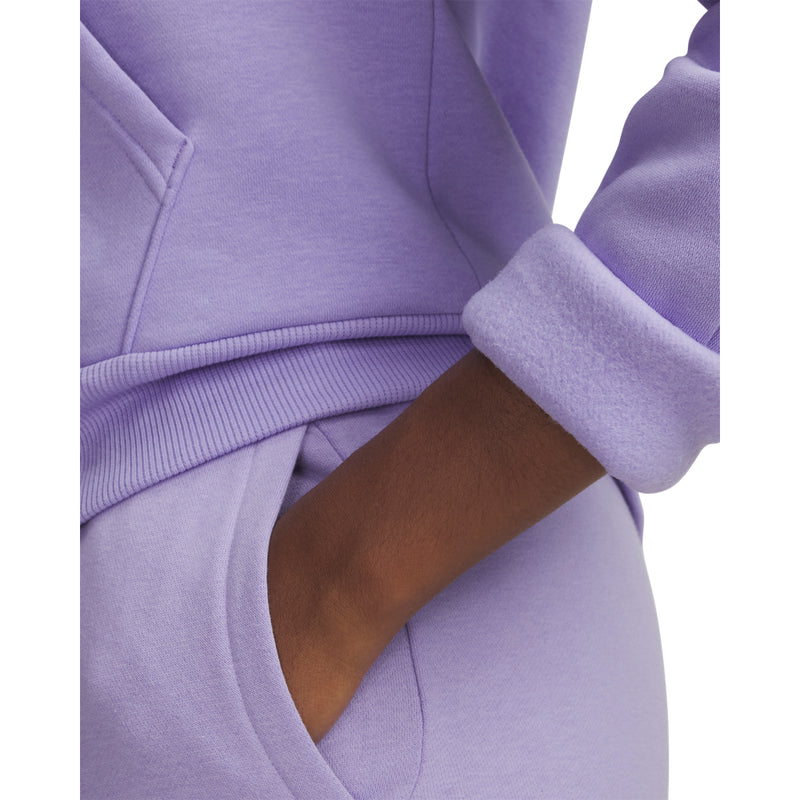 Women's Under Armour Rival Fleece Hoodie - 538 - TRANSPARENT PURPLE
