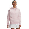 Women's Under Armour Rival Fleece Hoodie - 648PPINK