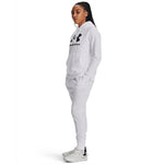 Women's Under Armour Rival Fleece Jogger - 100 - WHITE/BLACK