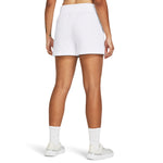 Women's Under Armour Rival Fleece Shorts - 100 - WHITE/BLACK