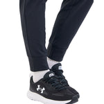 Women's Under Armour Rival High-Rise Woven Pant - 001 - BLACK