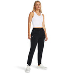 Women's Under Armour Rival High-Rise Woven Pant - 001 - BLACK
