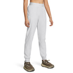 Women's Under Armour Rival High-Rise Woven Pant - 014 - HALO GREY