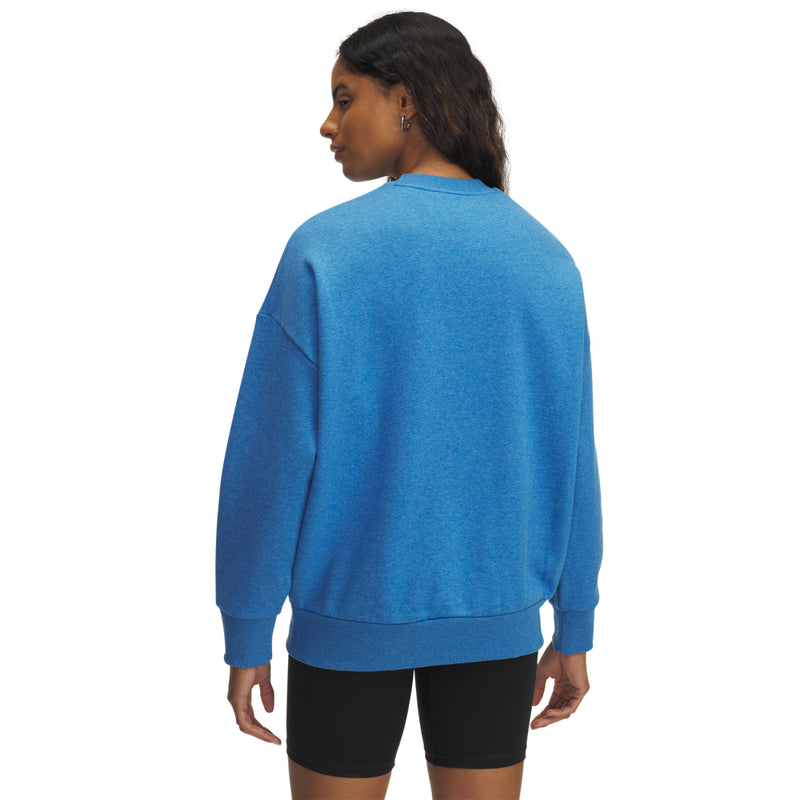 Women's Under Armour Rival Oversized Fleece Crew - 403ABLUE