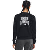 Women's Under Armour Rival Terry Crew - 001 - BLACK