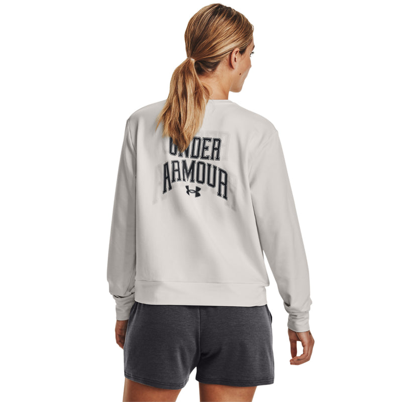 Women's Under Armour Rival Terry Crew - 114WCLAY