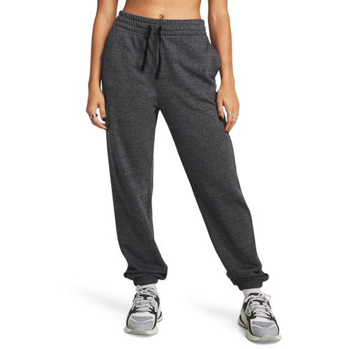 Women's Under Armour Rival Terry Jogger Pants - 025 - CASTLEROCK GREY