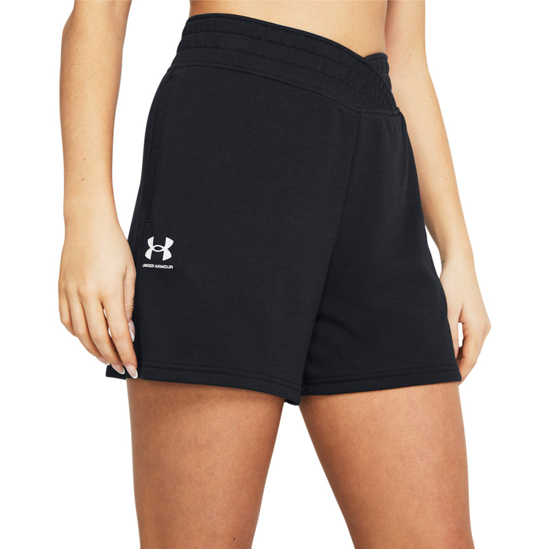 Women's Under Armour Rival Terry Short - 001 - BLACK