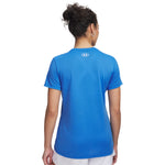 Women's Under Armour Script Graphic T-Shirt - 402 - BLUE ATLANTIS