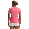 Women's Under Armour Script Graphic T-Shirt - 672 - SUPER PINK