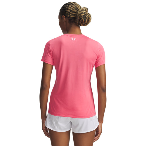 Women's Under Armour Script Graphic T-Shirt - 672 - SUPER PINK