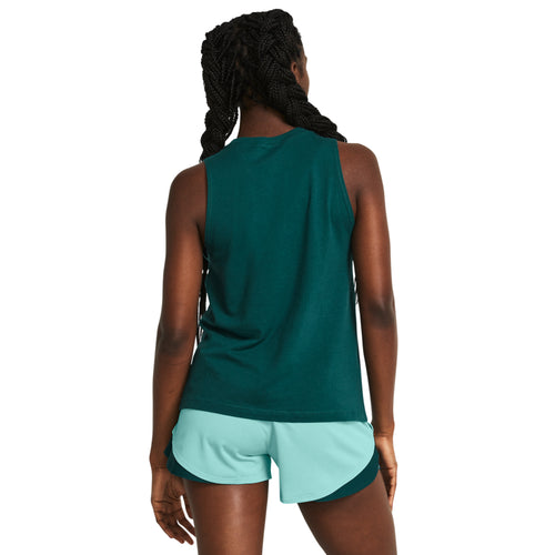 Women's Under Armour Sportstyle Graphic Tank - 449 - HYDRO TEAL