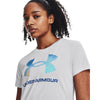 Women's Under Armour Sportstyle Logo T-Shirt - 022HALO