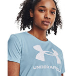 Women's Under Armour Sportstyle Logo T-Shirt - 490BLIZZ