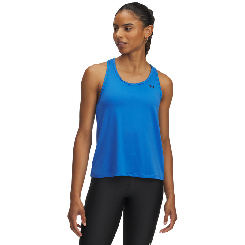 Women's Under Armour Tech Knockout Tank - 402 - BLUE ATLANTIS