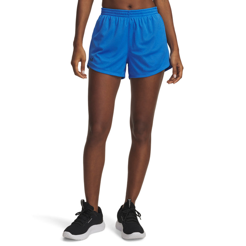 Women's Under Armour Tech Mesh Play Up Short - 402 - BLUE ATLANTIS