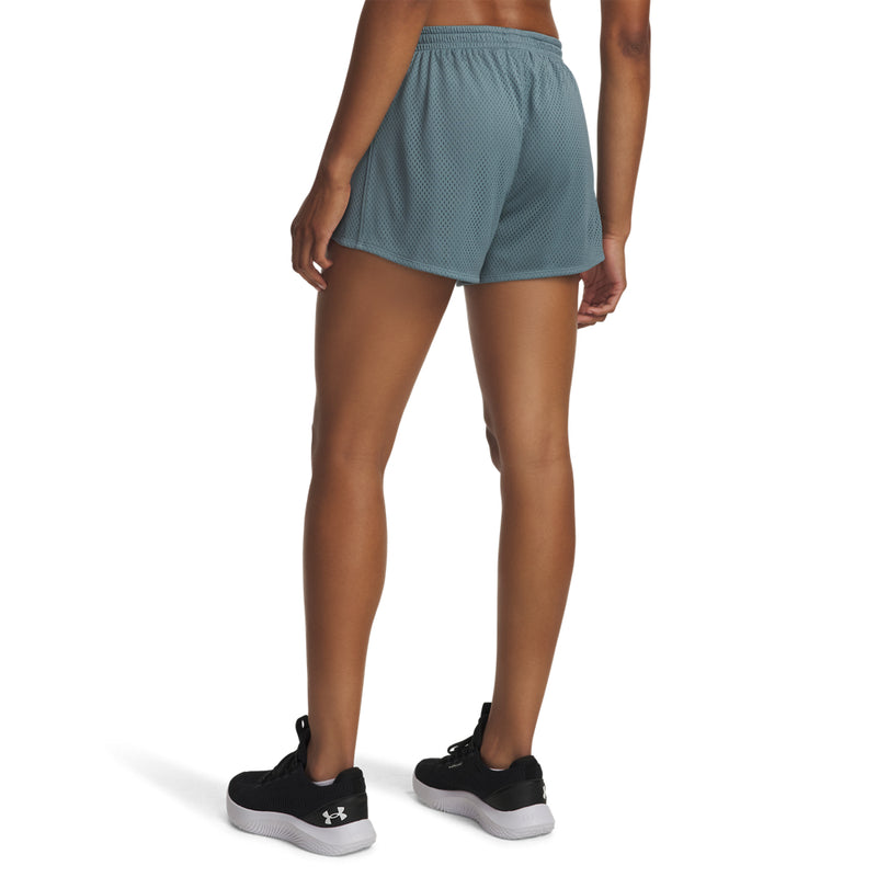 Women's Under Armour Tech Mesh Play Up Short - 587 - JASPER BLUE