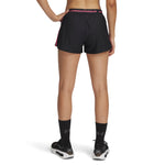 Women's Under Armour Tech Play Up Shorts - 003 - BLACK/PINK