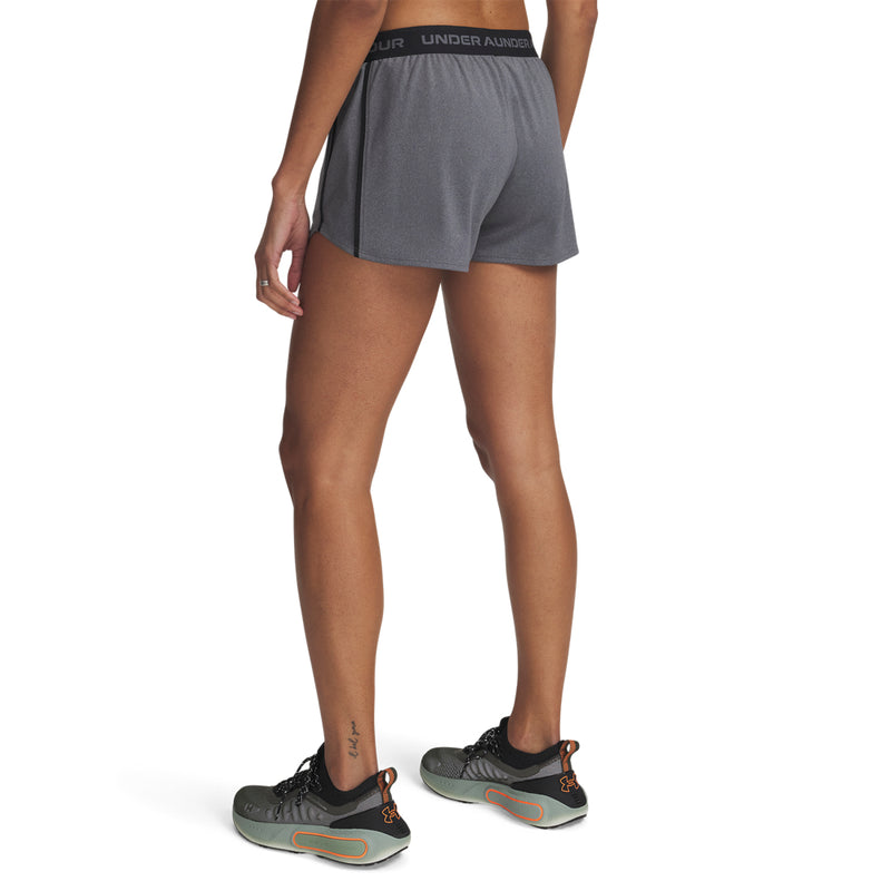 Women's Under Armour Tech Play Up Shorts - 025 - CASTLEROCK GREY
