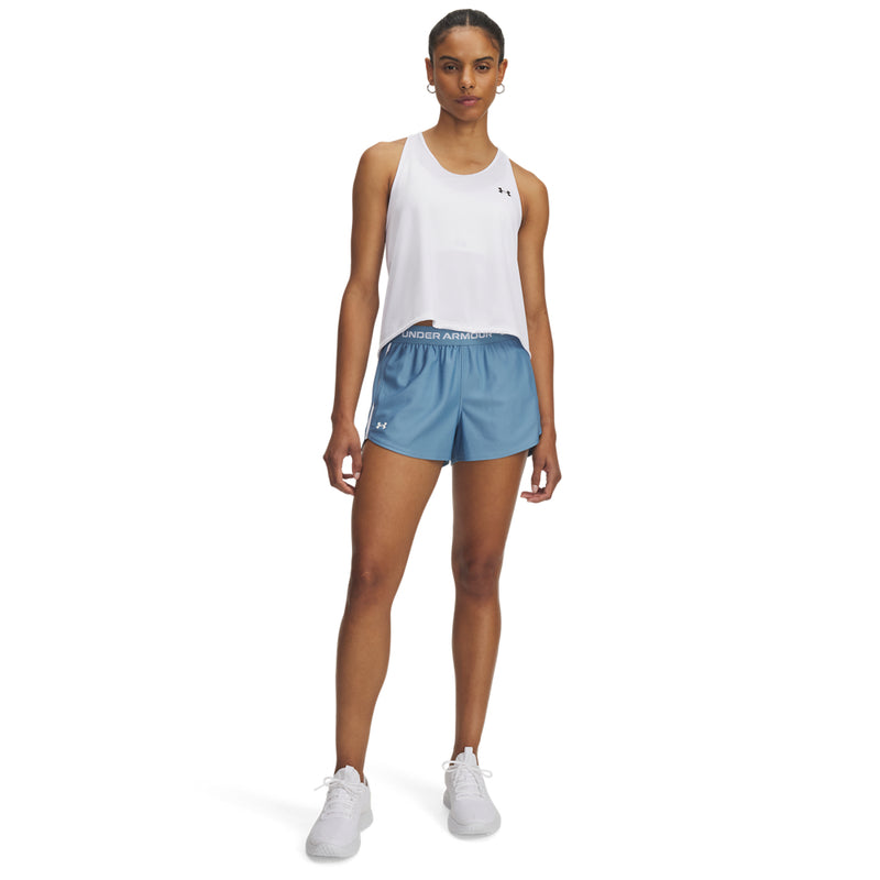 Women's Under Armour Tech Play Up Shorts - 418 - BLUE SMOKE