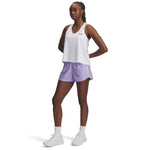 Women's Under Armour Tech Play Up Shorts - 538 - TRANSPARENT PURPLE