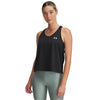 Women's Under Armour Tech Swing Tank Top - 001 - BLACK