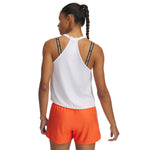 Women's Under Armour Tech Swing Tank Top - 100 - WHITE/BLACK