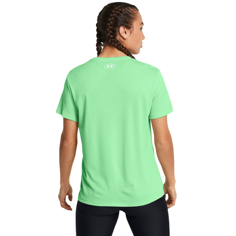 Women's Under Armour Tech Textured T-Shirt - 350MGREE