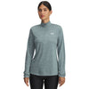 Women's Under Armour Tech Twist 1/2 Zip - 587 - JASPER BLUE