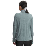 Women's Under Armour Tech Twist 1/2 Zip - 587 - JASPER BLUE