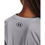 Women's Under Armour Tech Twist Graphic T-Shirt - 100 - WHITE/BLACK