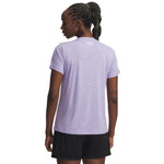 Women's Under Armour Tech Twist V-Neck T-Shirt - 538 - TRANSPARENT PURPLE