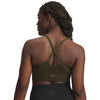 Women's Under Armour Vanish Seamless Low Long Bra - 308 - EXPEDITION GREEN