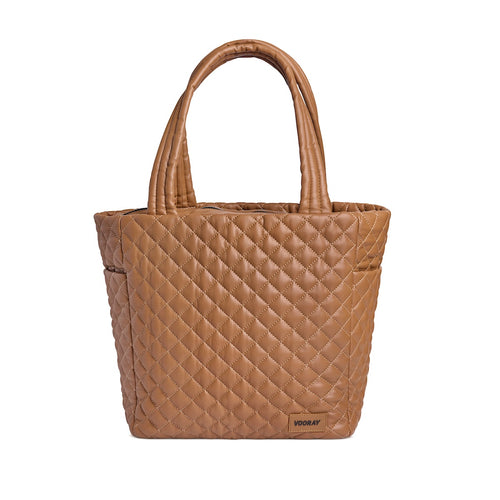 Women's Vooray Naomi Quilted Tote - QUIL TAN