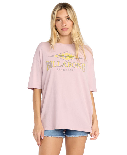 Womens' Billabong Since '73 T-Shirt - HZE-HAZE