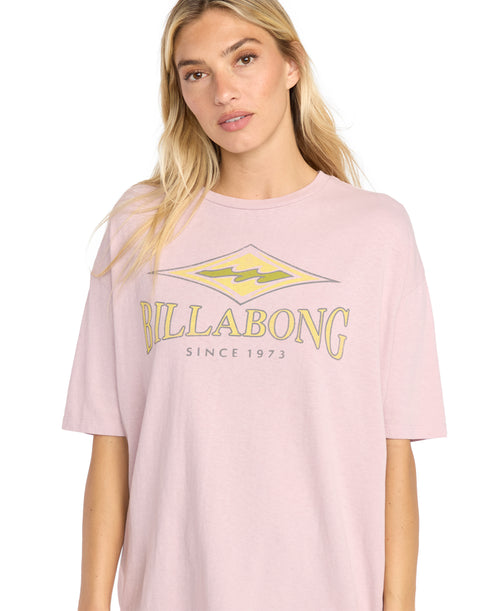 Womens' Billabong Since '73 T-Shirt - HZE-HAZE