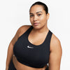 Womens' Nike Plus Swoosh Bra - 010 - BLACK
