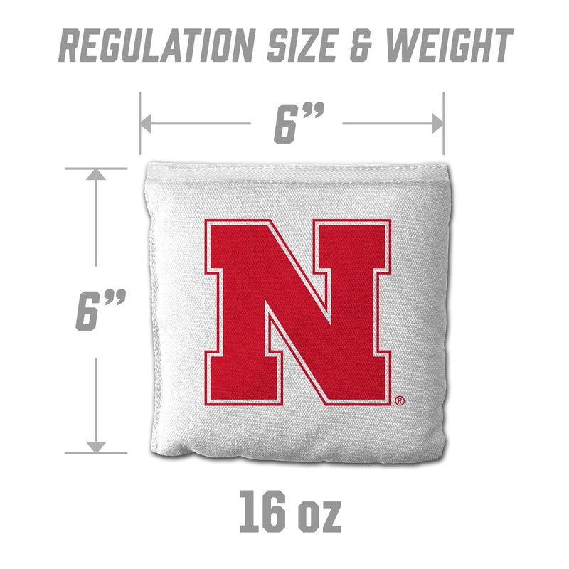 Nebraska Huskers 8-Pack Cornhole Bags