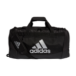 Adidas Defender IV Medium Duffle Bag - BLACK/SILVER